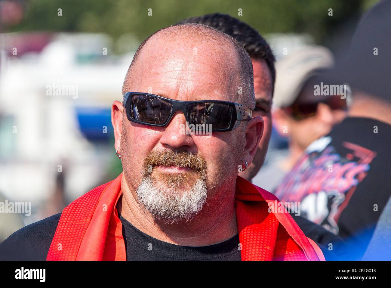 Aug. 15, 2015 Noble, Oklahoma, USA Chuck Seitsinger,aka Chuck, from the Discovery Channel's