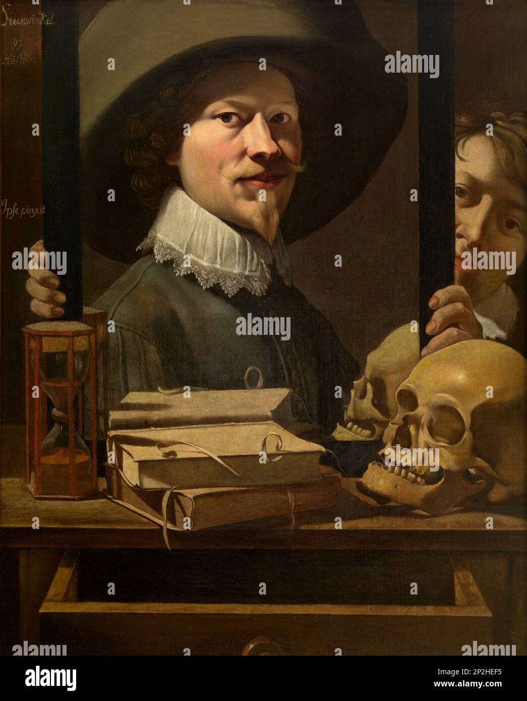 Vanitas SelfPortrait, 16791681. Found in the collection of the Royal