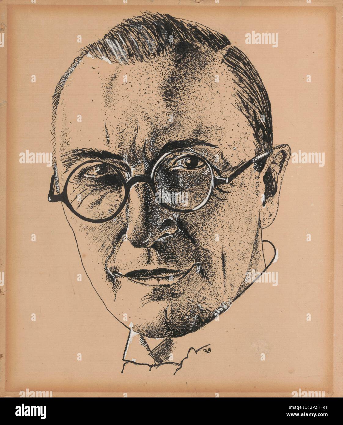 Portrait of the Writer Herman Teirlinck (18791967), 19301932. Found