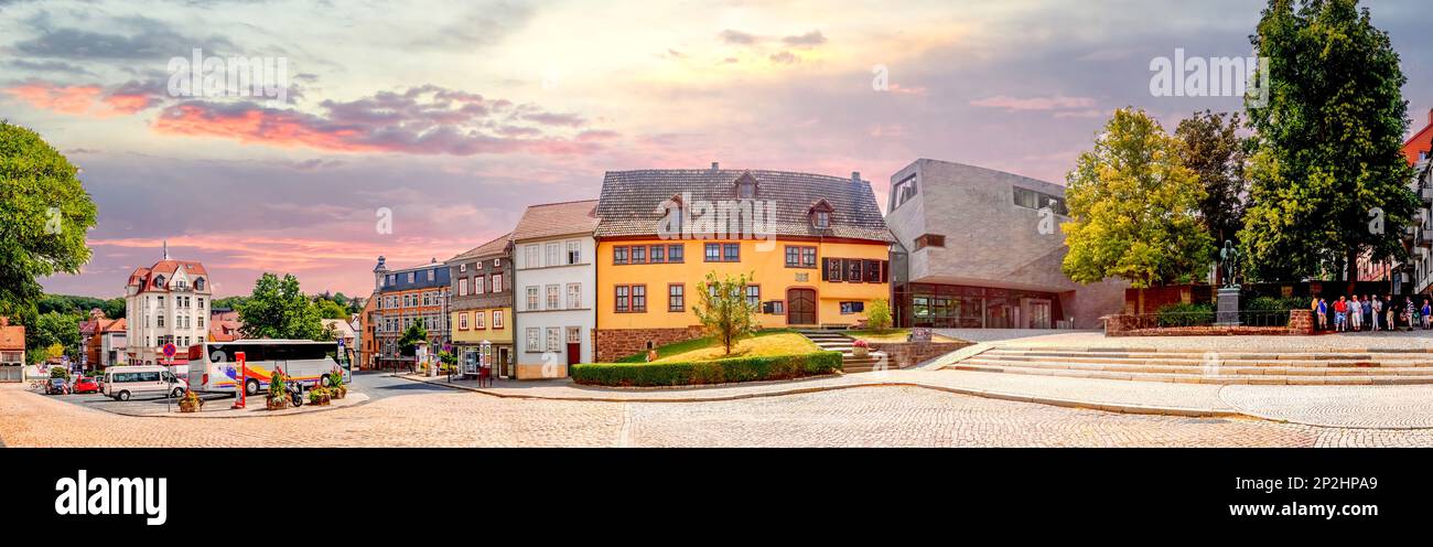 Old city of Eisenach, Germany Stock Photo