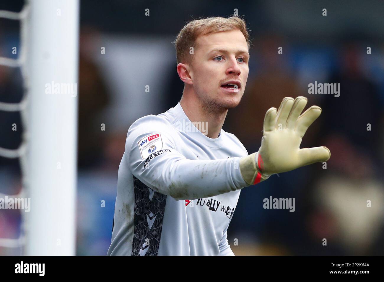 Blackburn Rovers goalkeeper Aynsley Pears during the Sky Bet