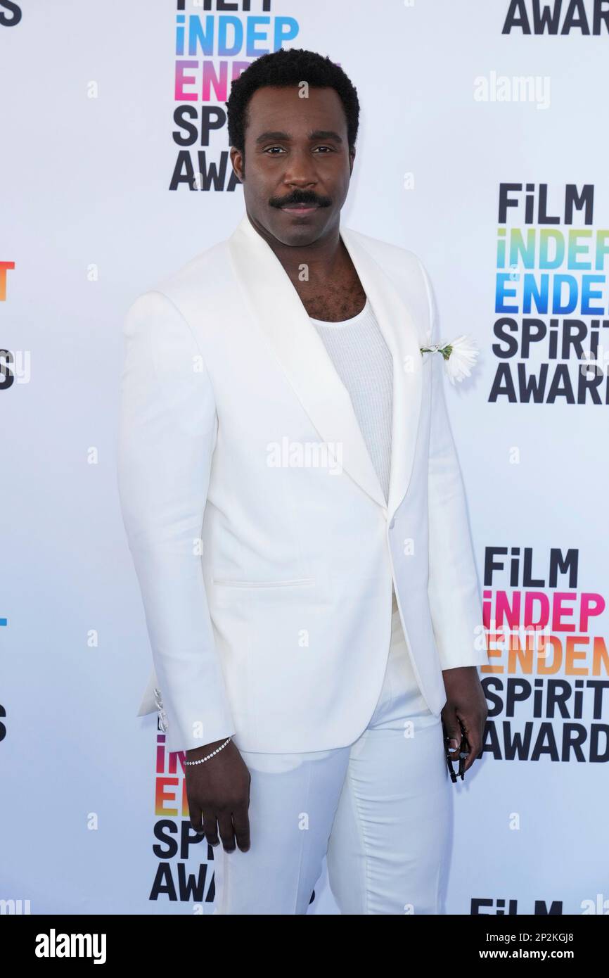 Tramell Tillman arrives at the Film Independent Spirit Awards on ...