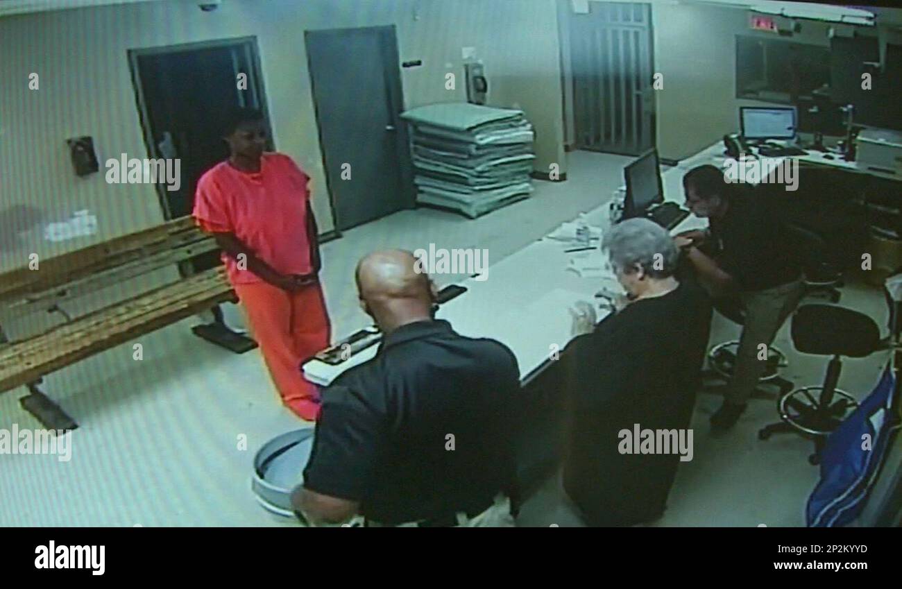 In this undated frame from video provided by the Waller County Sheriff