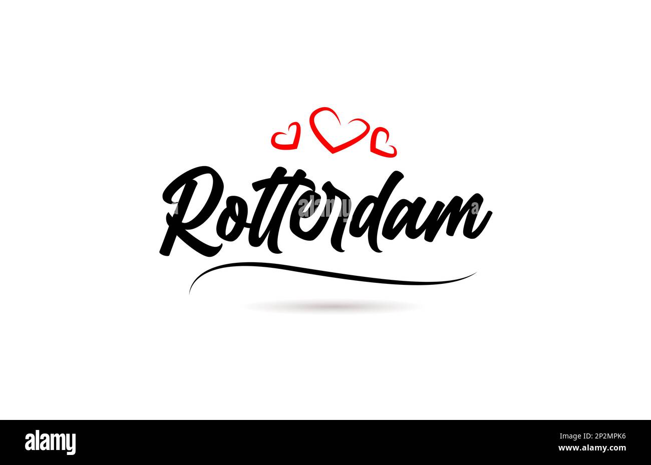 Rotterdam writing Stock Vector Images Alamy