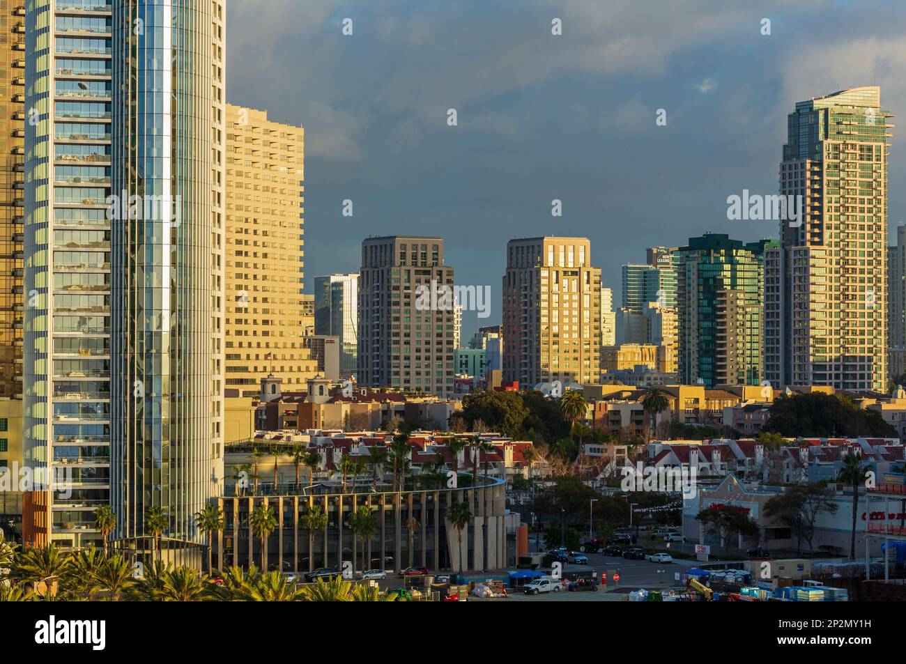 Skyline, San Diego, California, USA Stock Photo - Alamy