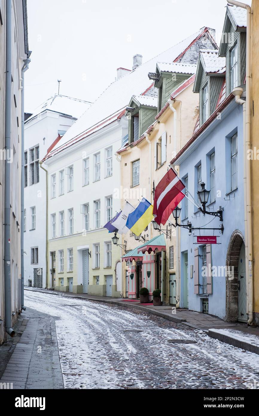 Tallinn, Estonia 02.19.2023 Schlossle or Schlössle hotel in Tallinn old town Stock Photo Alamy