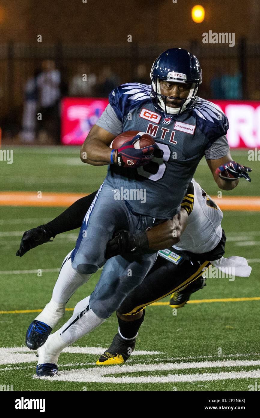 July 16, 2015 : Hamilton Tiger-Cats linebacker Simoni Lawrence #21 ...