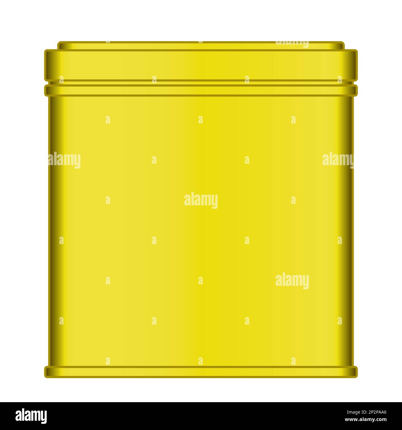illustration-of-blank-metal-tin-can-stock-vector-image-art-alamy