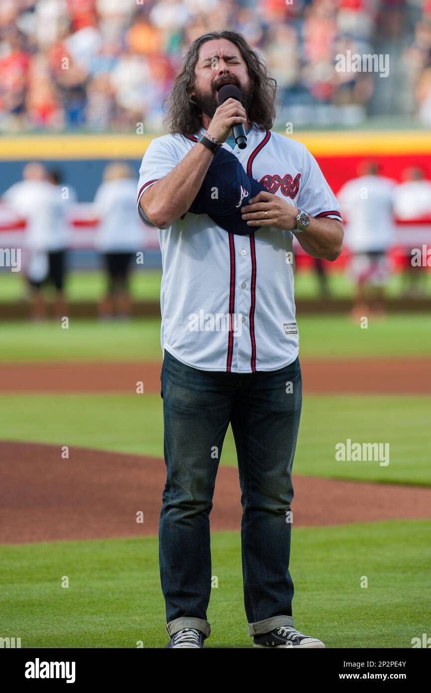 JULY 04, 2015 The Philadelphia Phillies played the Atlanta Braves in a regular season MLB game