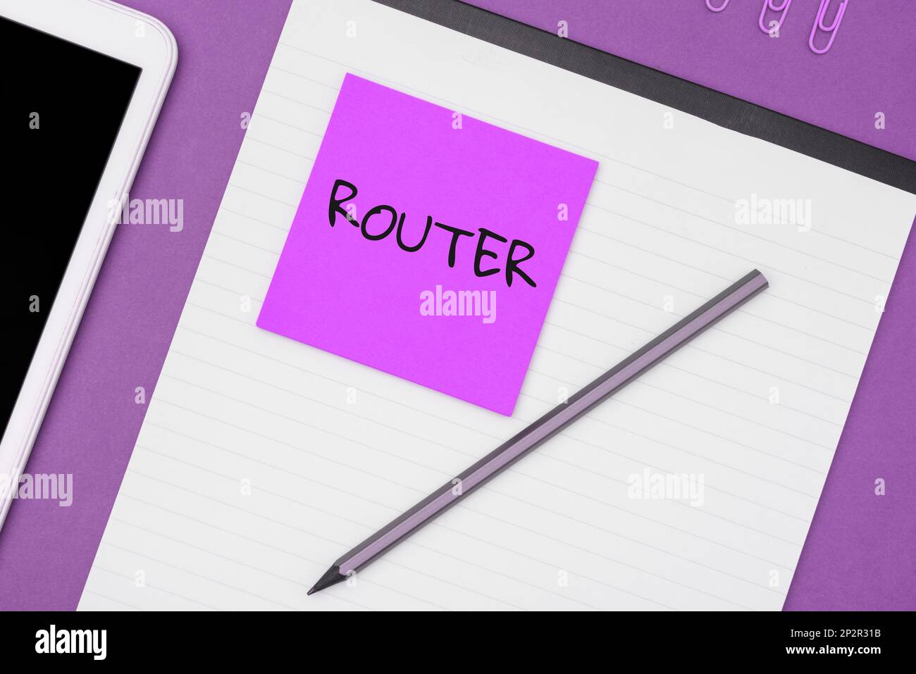 Writing displaying text Router. Word for power tool with shaped cutter ...