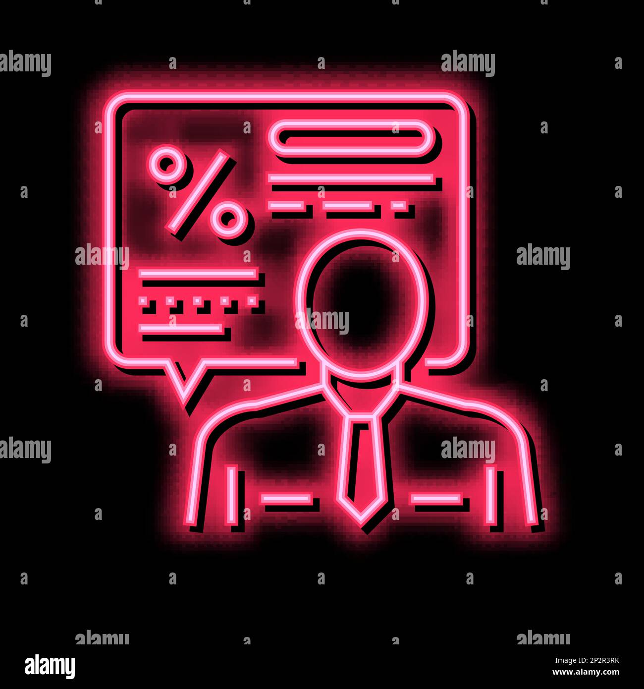 House document neon glow hi-res stock photography and images - Alamy
