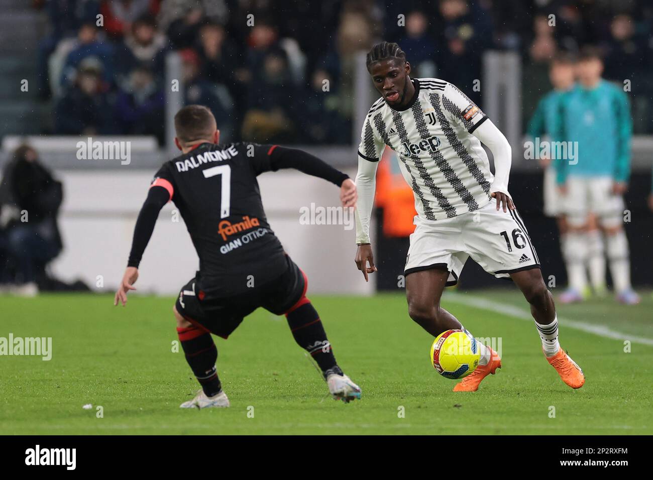 Turin, Italy, 27th November 2022. Nicolo Cudrig of Juventus during the Serie  C match at Allianz Stadium, Turin. Picture credit should read: Jonathan  Moscrop / Sportimage Stock Photo - Alamy