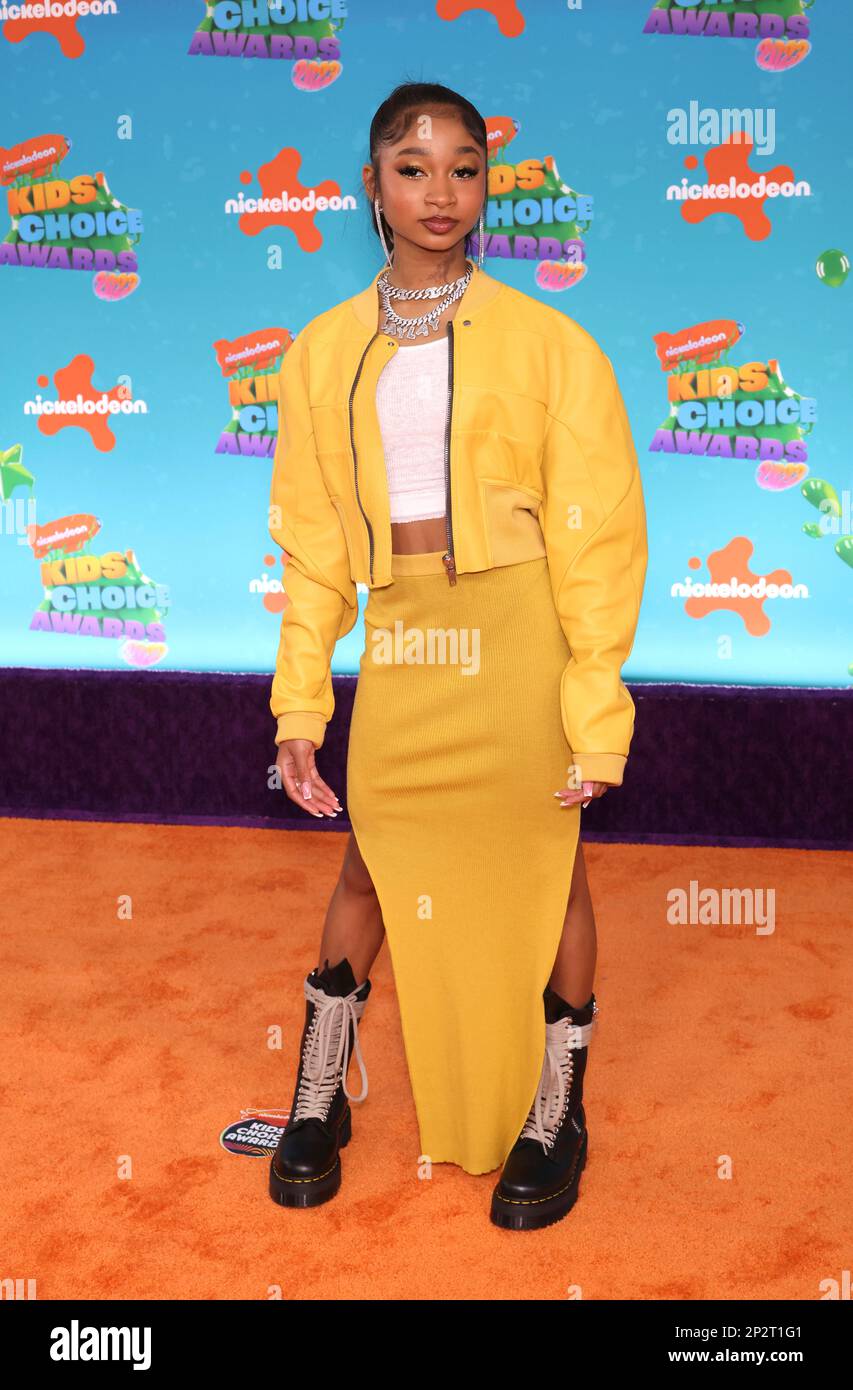 That Girl Lay Lay arrives at the Nickelodeon Kids' Choice Awards on