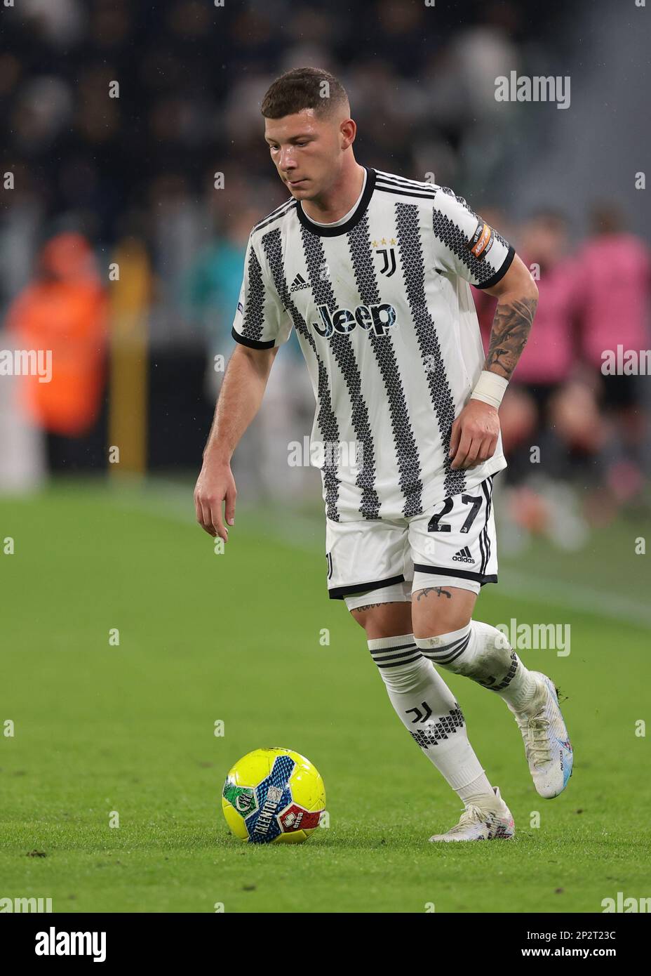 Turin, Italy, 27th November 2022. Michele Besaggio of Juventus during the Serie  C match at Allianz Stadium, Turin. Picture credit should read: Jonathan  Moscrop / Sportimage Stock Photo - Alamy