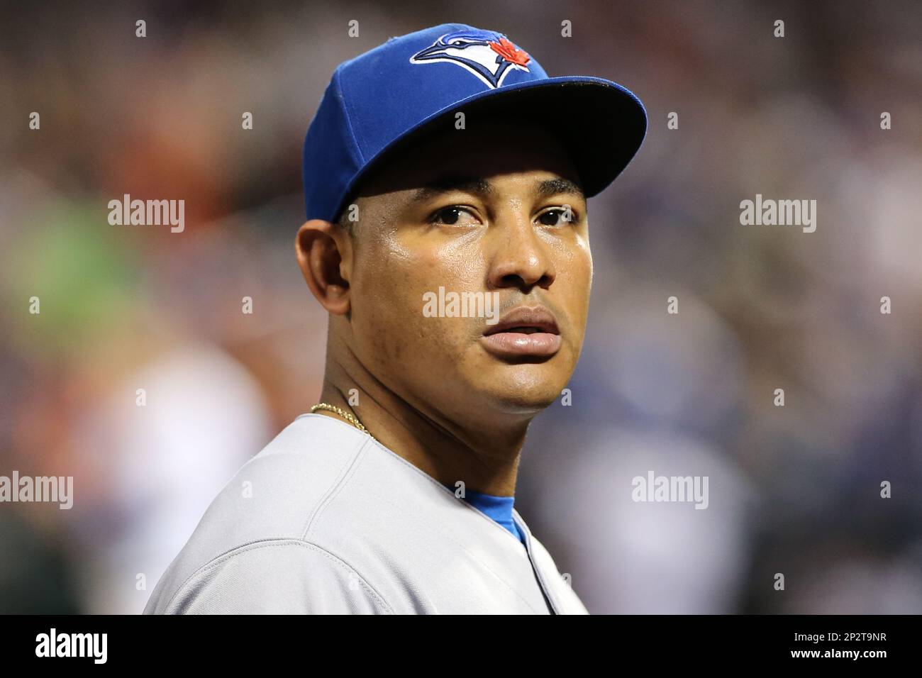 Toronto blue jays right fielder ezequiel carrera 3 hires stock