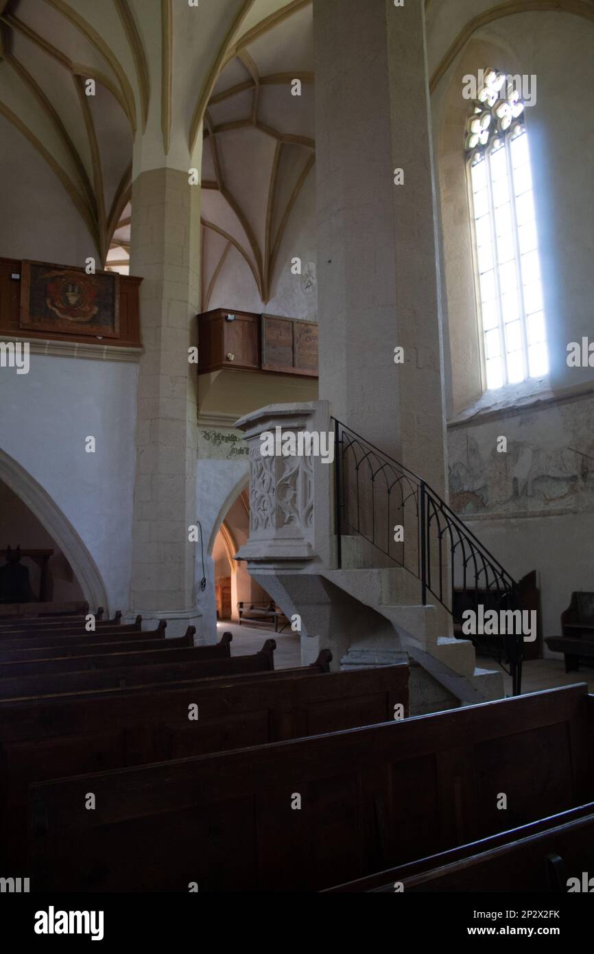 The Church on the Hill in Sighișoara, Romania Stock Photo