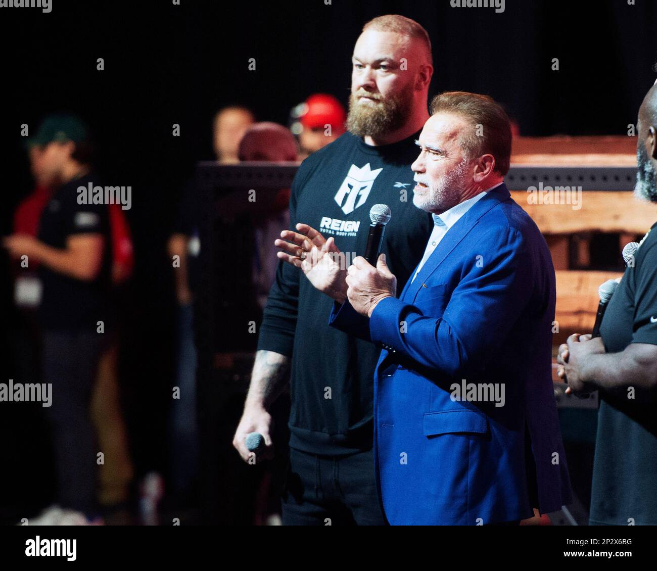 Columbus, Ohio, United States. 4th Mar, 2023. Arnold Schwarzenegger