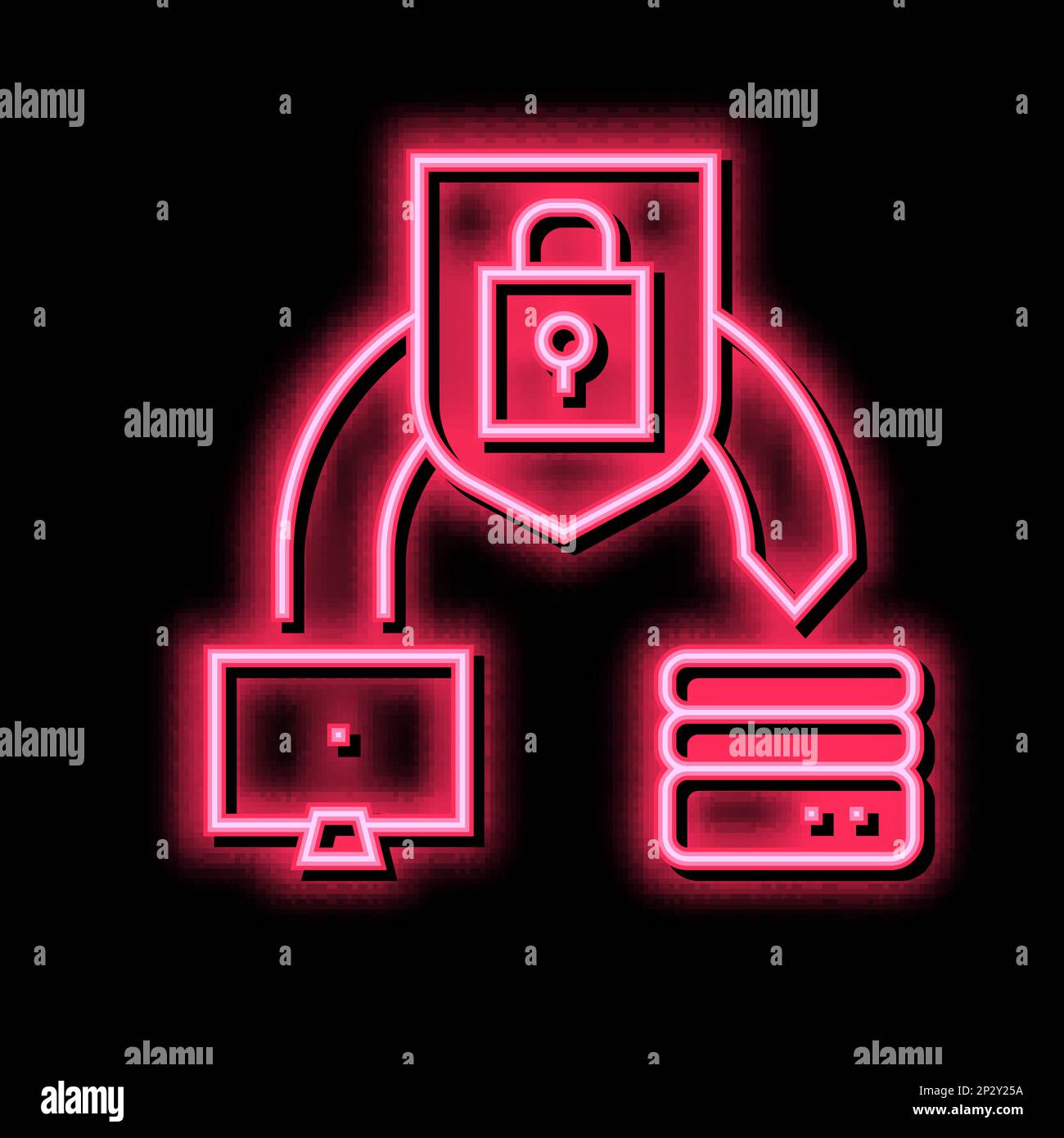 Ssh background Stock Vector Images - Alamy