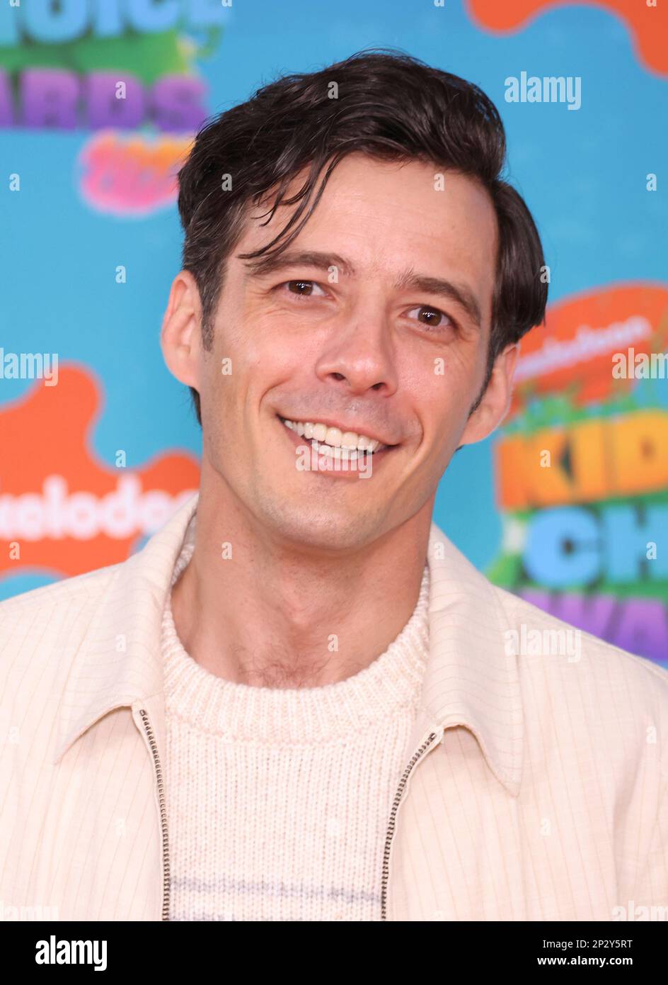 Matthew Underwood arrives at the Nickelodeon Kids' Choice Awards on