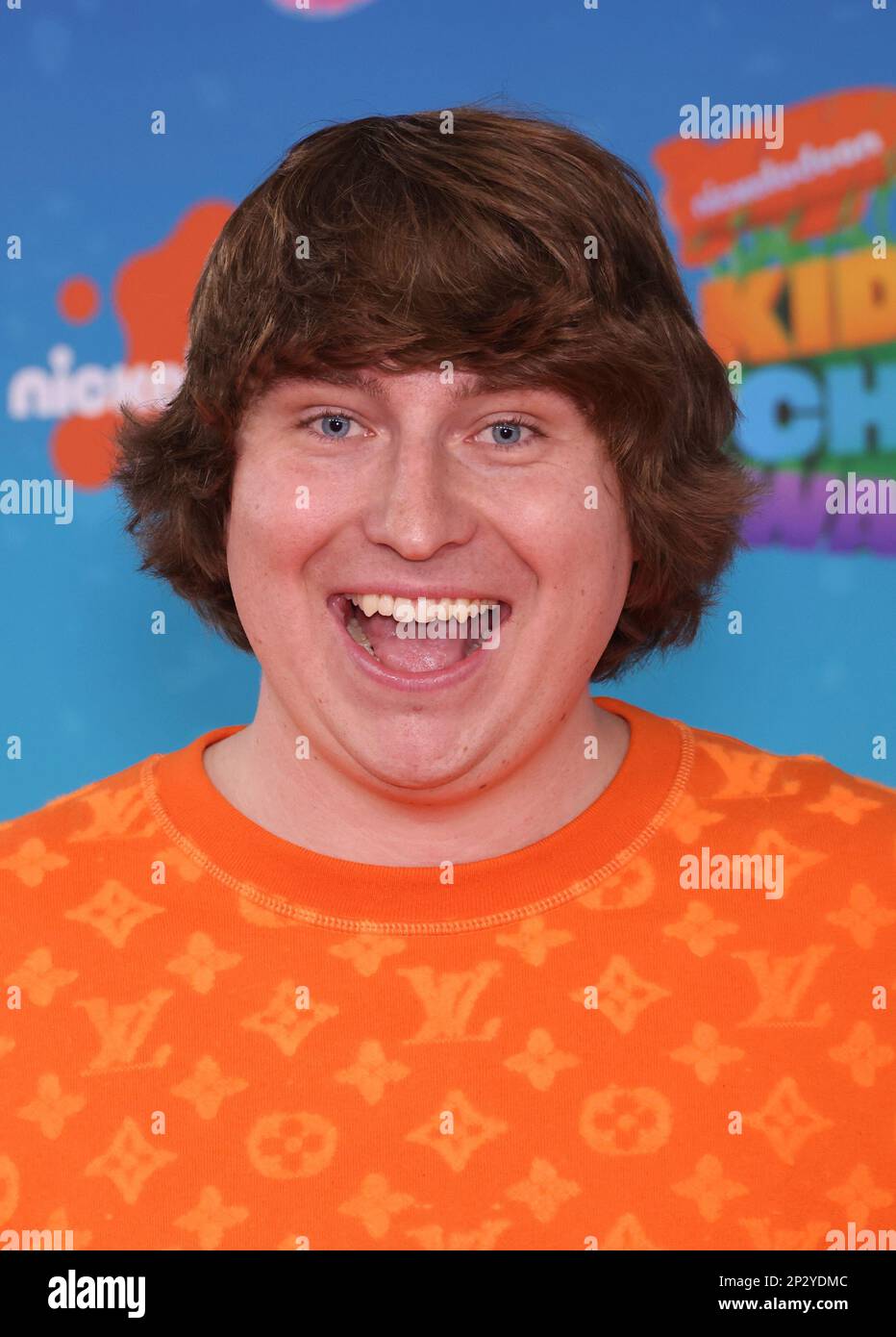 Matthew Beem arrives at the Nickelodeon Kids’ Choice Awards on Saturday