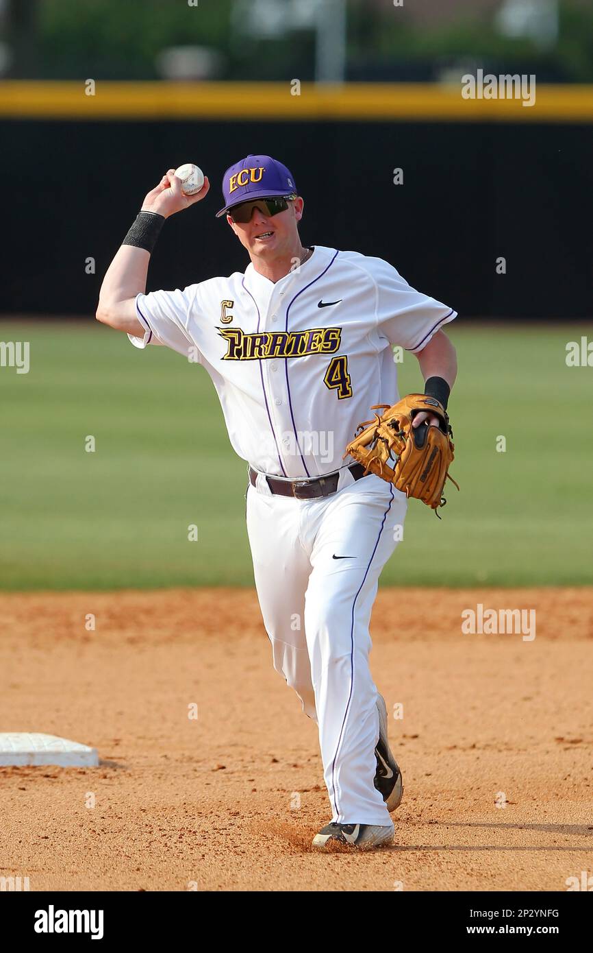 MAY 12 2015 Hunter Allen of ECU during NCAA Baseball action between