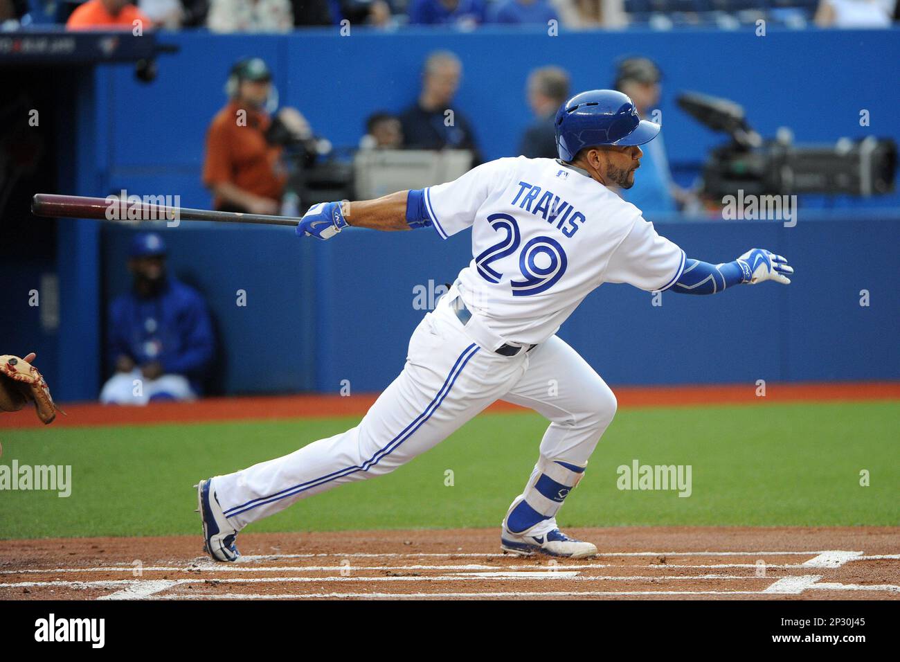 17 March 2015: Toronto Blue Jays second baseman Devon Travis (77
