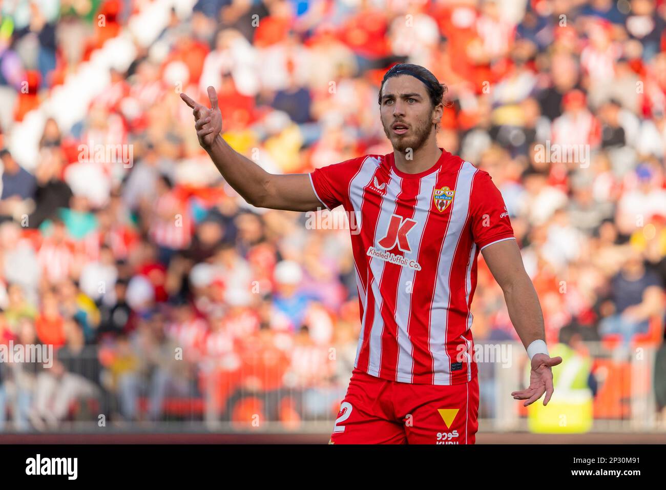 Almeria, Spain. 04th Mar, 2023. Srdjan Babic seen during the LaLiga