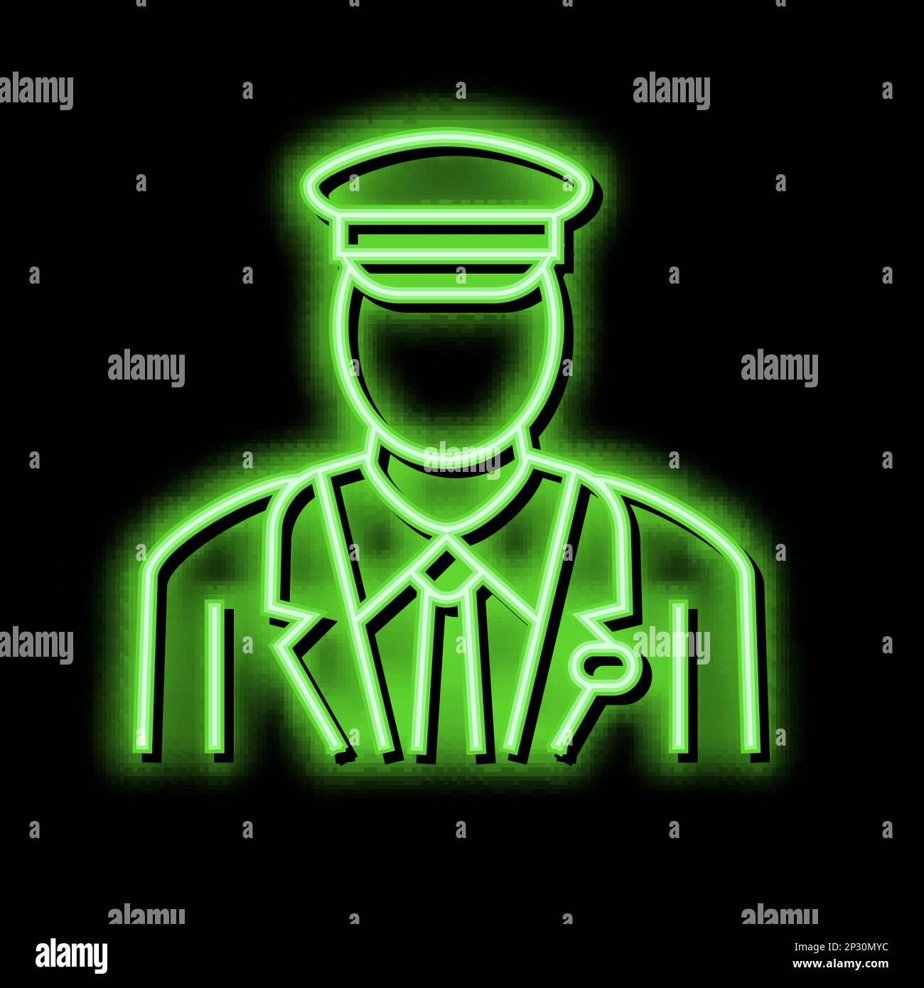 pilot flight school neon glow icon illustration Stock Vector Image Art Alamy