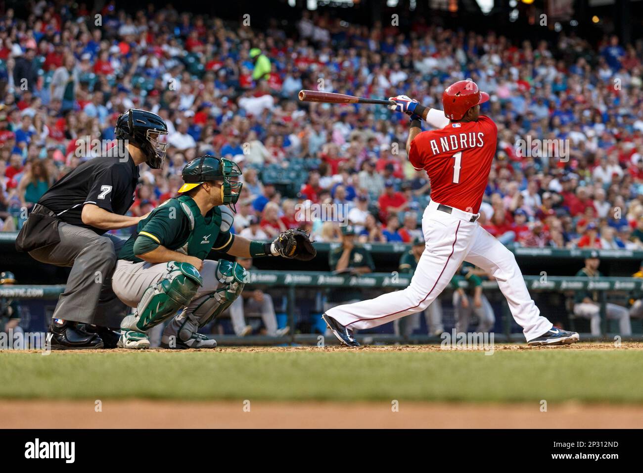 Shortstop Elvis Andrus saves Texas Rangers with glove in Game 2 of