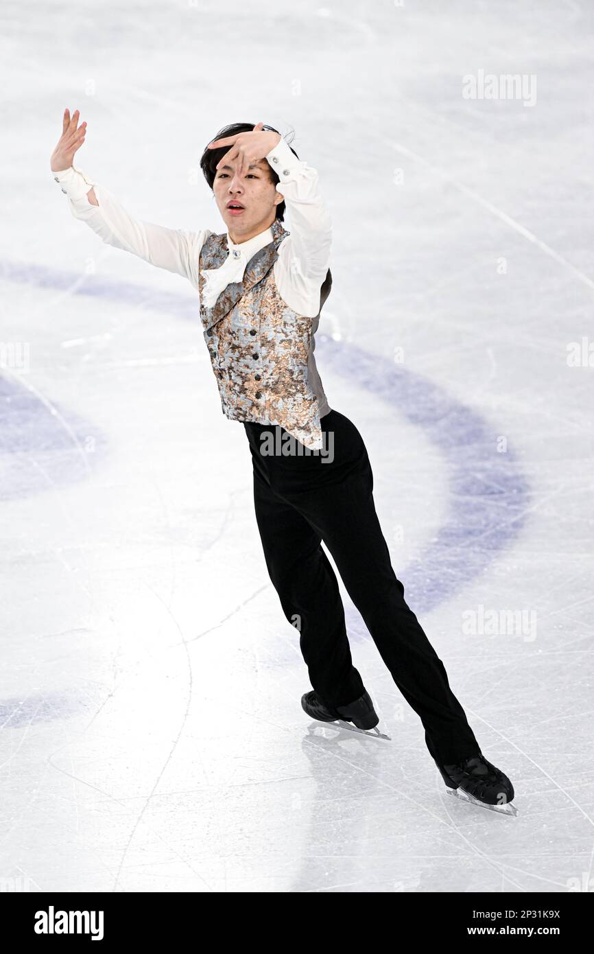 Kao MIURA (JPN), during Junior Men Free Skating, at the ISU World