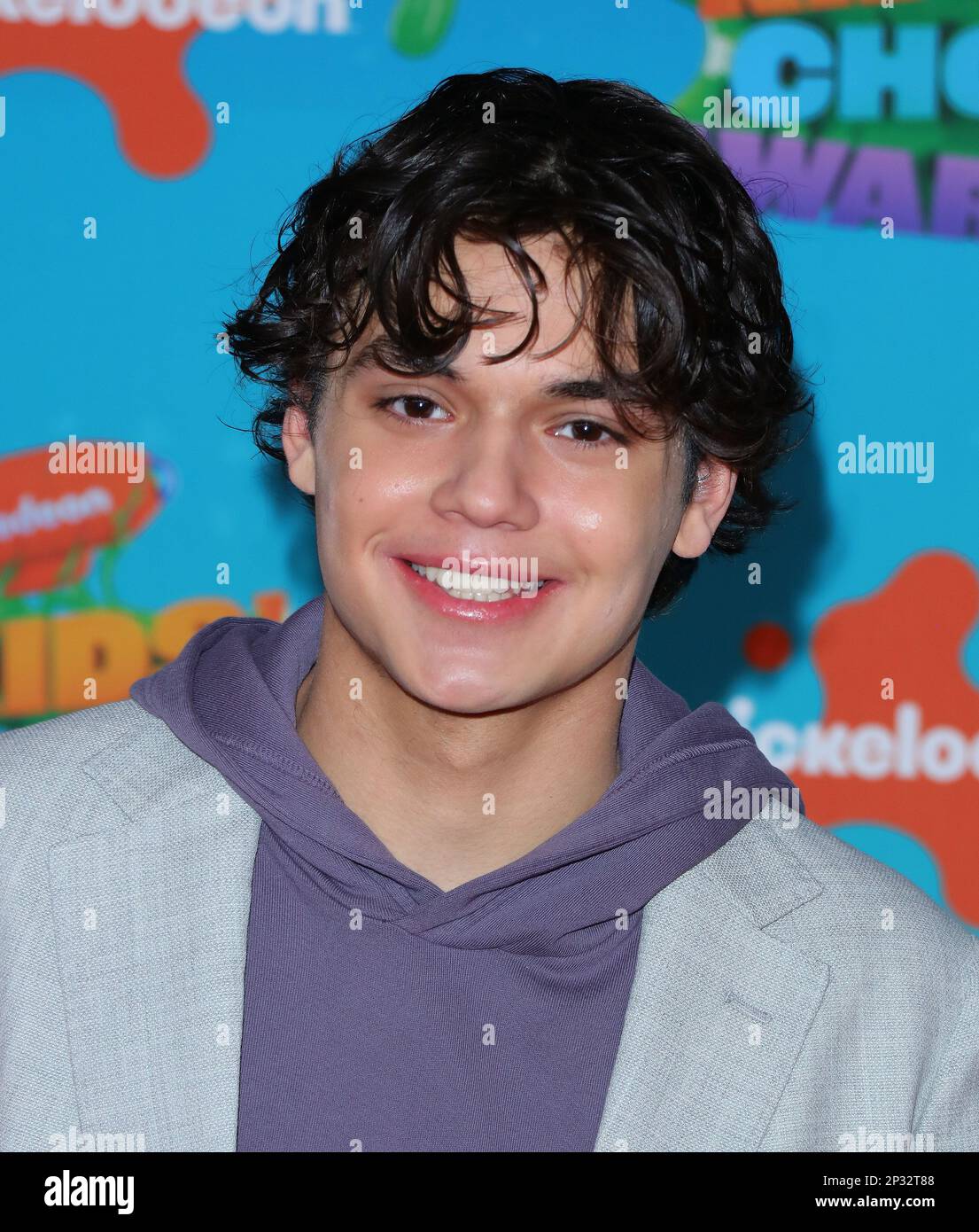 Naveen Paddock arrives at The 2023 Nickelodeon Kids Choice Awards held