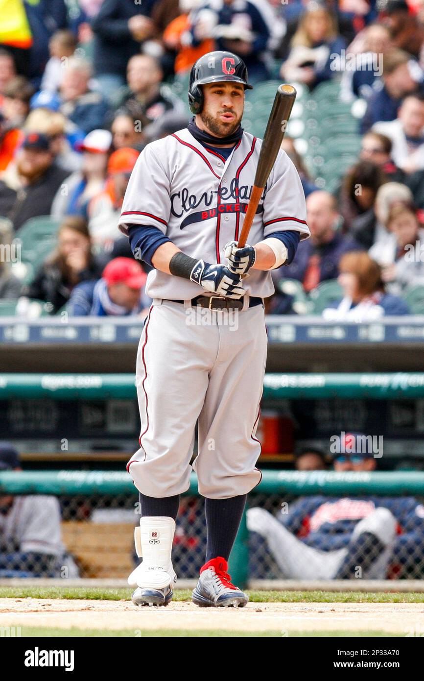 25 APRIL 2015: Cleveland Indians second baseman Jason Kipnis (22) at ...