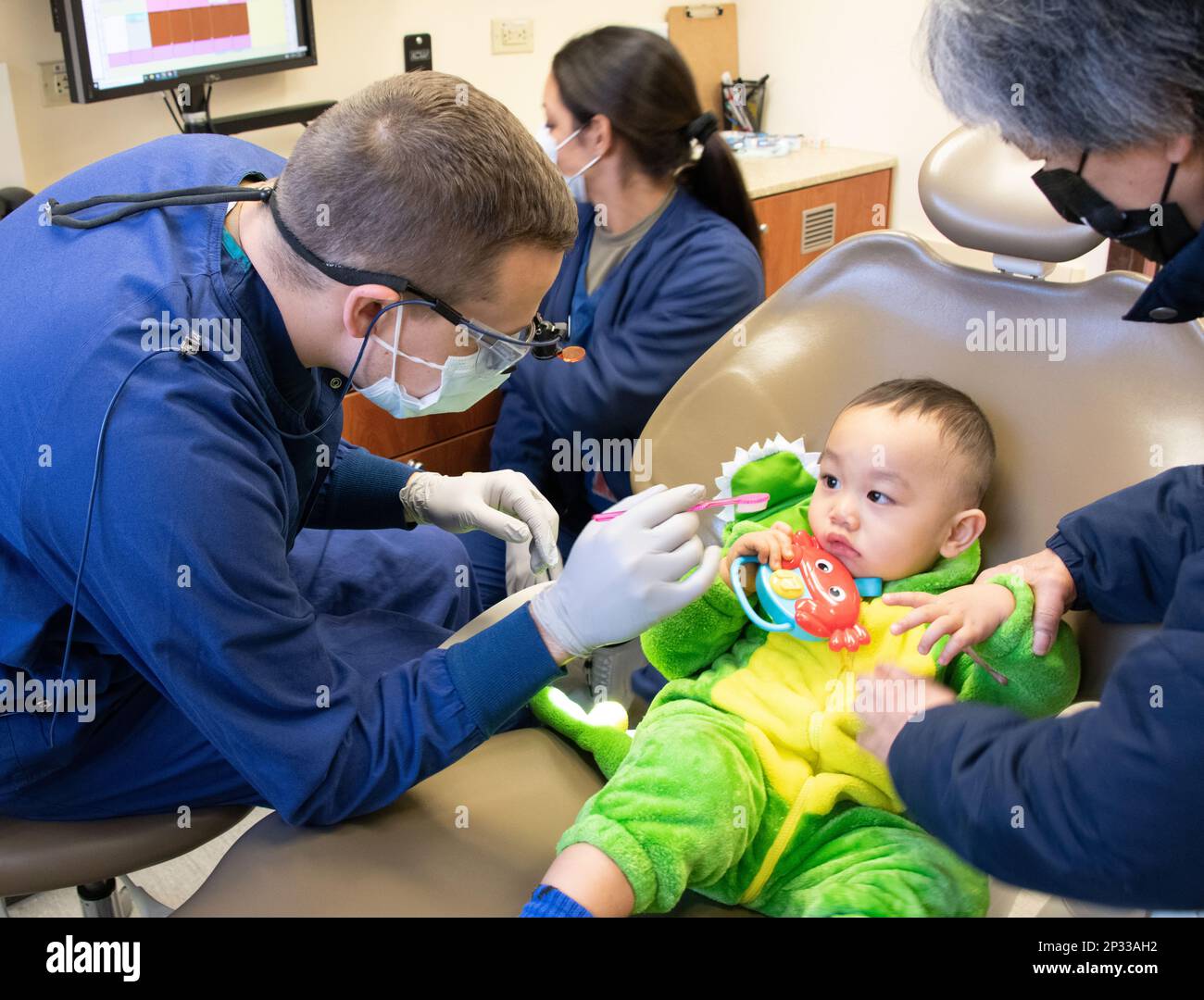 U.S. Air Force Capt. Jakob Dransfield, 60th Dental Squadron Resident in