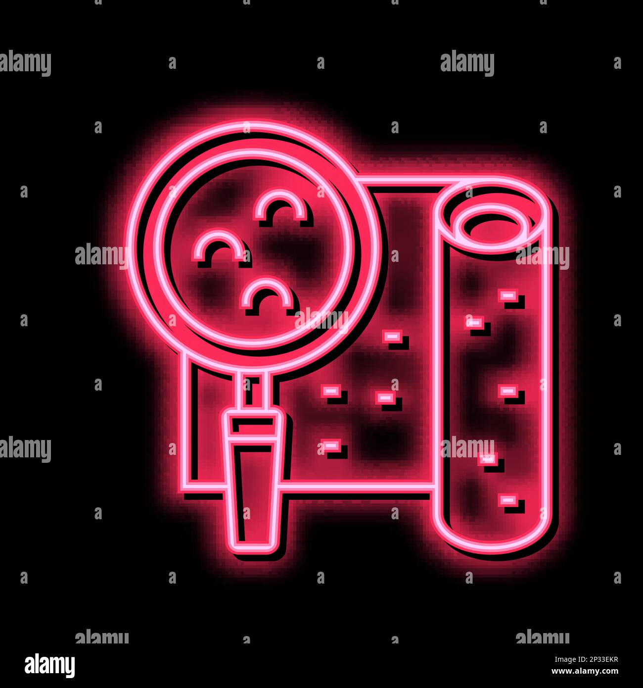 smooth wallpaper neon glow icon illustration Stock Vector Image & Art ...