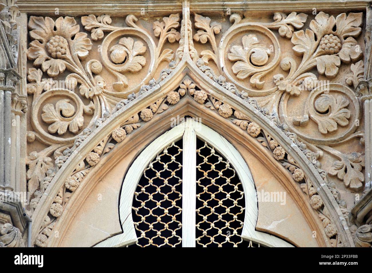 Decoration on the wall of famous Mahabat Maqbara at Junagadh state Gujarat India Stock Photo Alamy