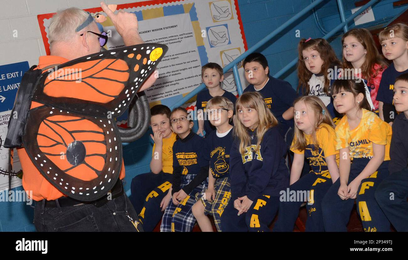 Students in prekindergarten through eighth grade at Holy Family