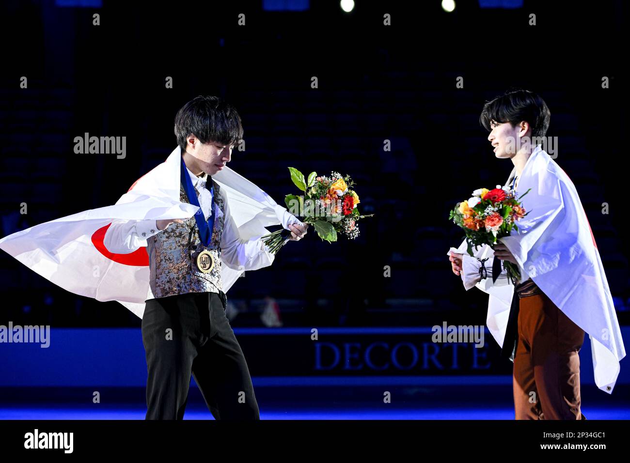 Men Awards, Kao MIURA (JPN) first place, Nozomu YOSHIOKA (JPN) third