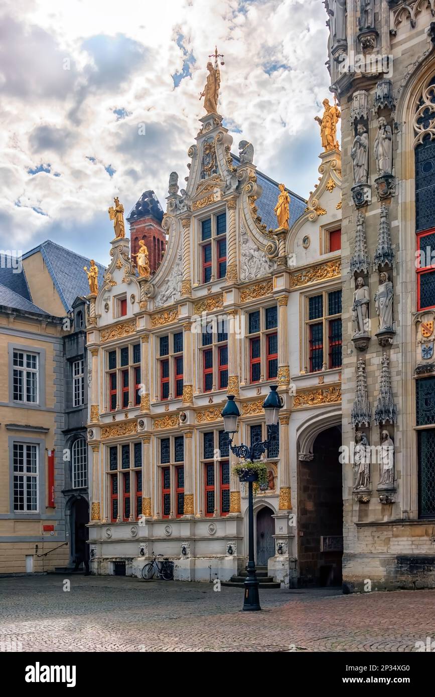 The city of Bruges in the daytime Stock Photo