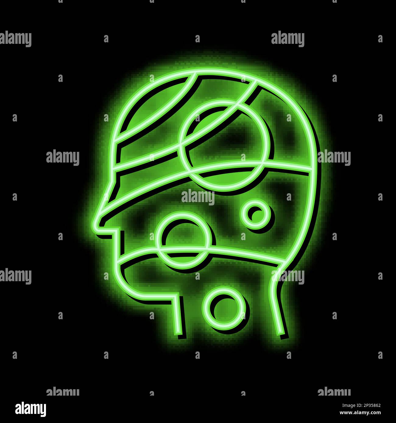 universe philosophy neon glow icon illustration Stock Vector Image ...