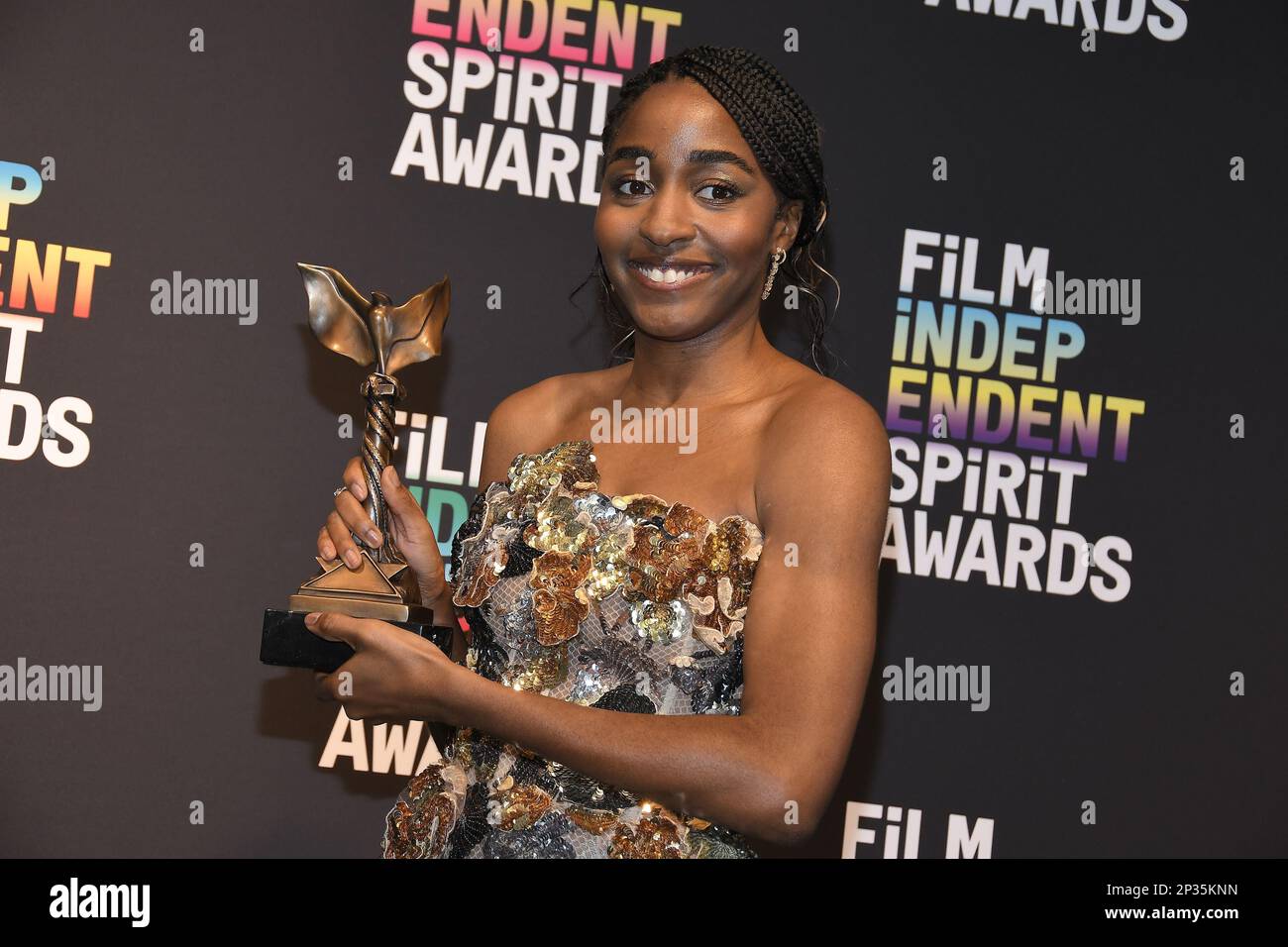 Ayo Edebiri, winner of the Best Supporting Performance in a New ...