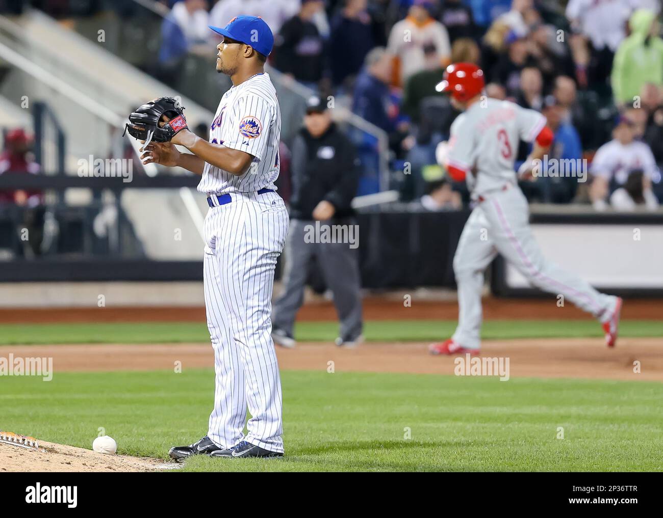 NY Mets Outfielder Jeff Francoeur (#12). The Cubs defeated the Mets 9-3 in  the game at Citifield, Flushing, NY. (Credit Image: © Anthony  Gruppuso/Southcreek Global/ZUMApress.com Stock Photo - Alamy