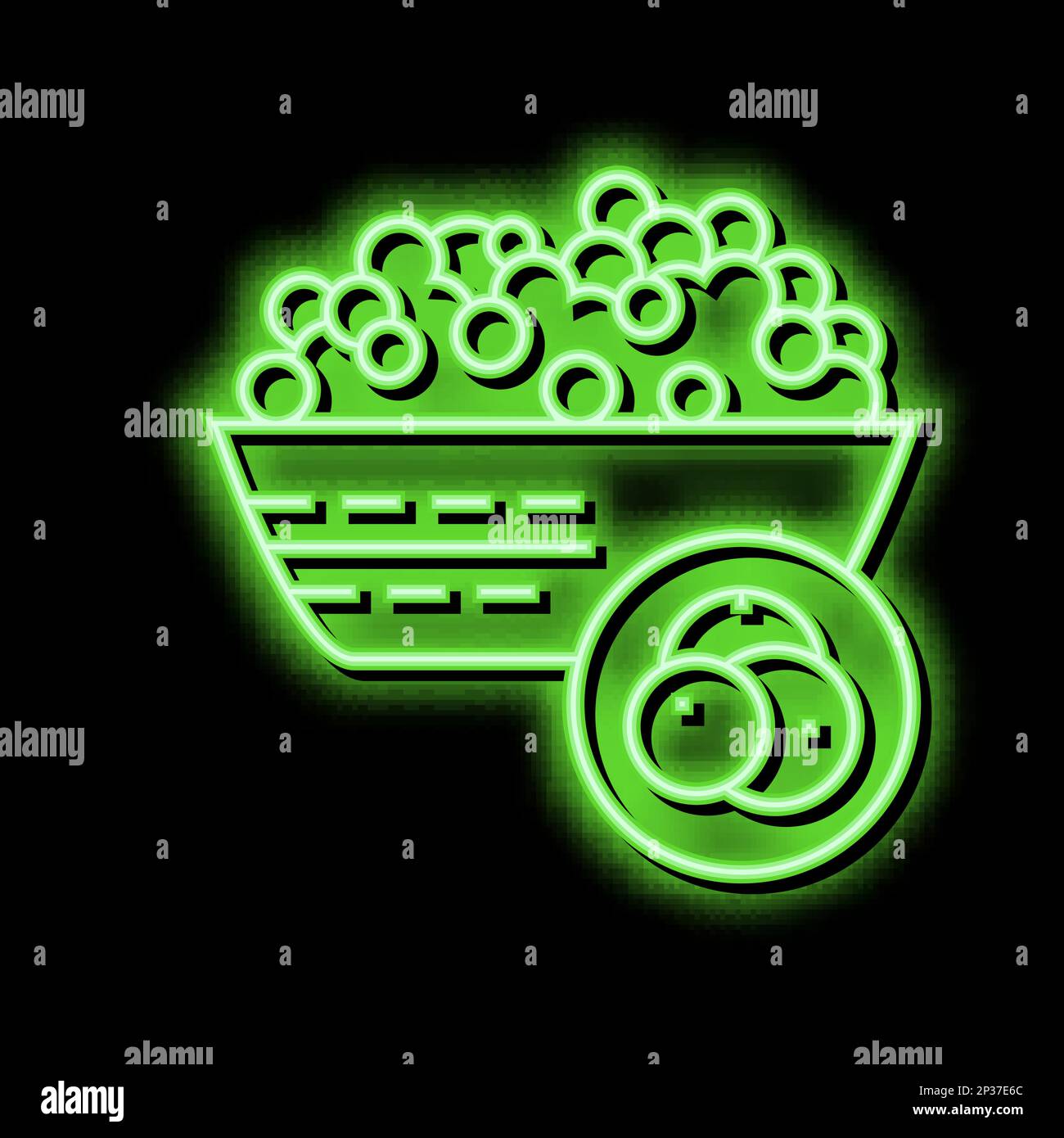 som groat neon glow icon illustration Stock Vector Image & Art - Alamy