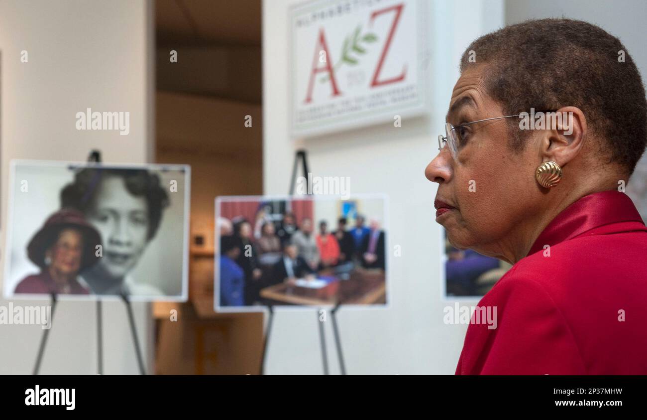 UNITED STATES - FEB 22: Del. Eleanor Holmes Norton (D-DC) attends 