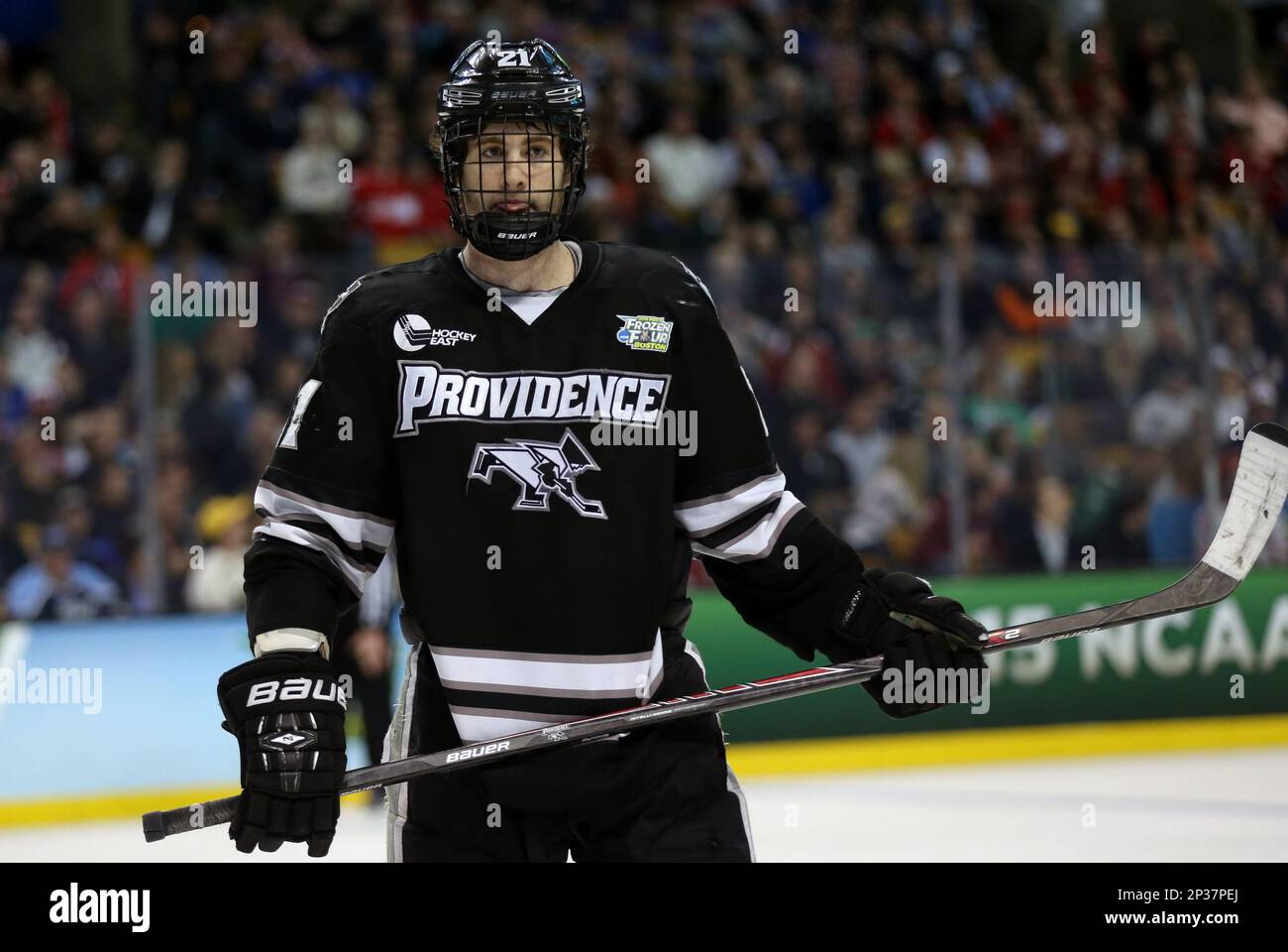 April 11, 2015: Providence College Forward Kevin Rooney (21). The ...