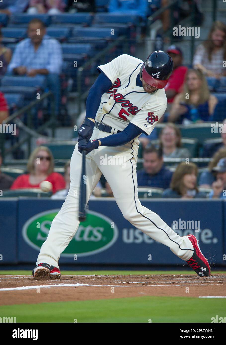 ATLANTA, GA - APRIL 11: Atlanta Braves first baseman Freddie