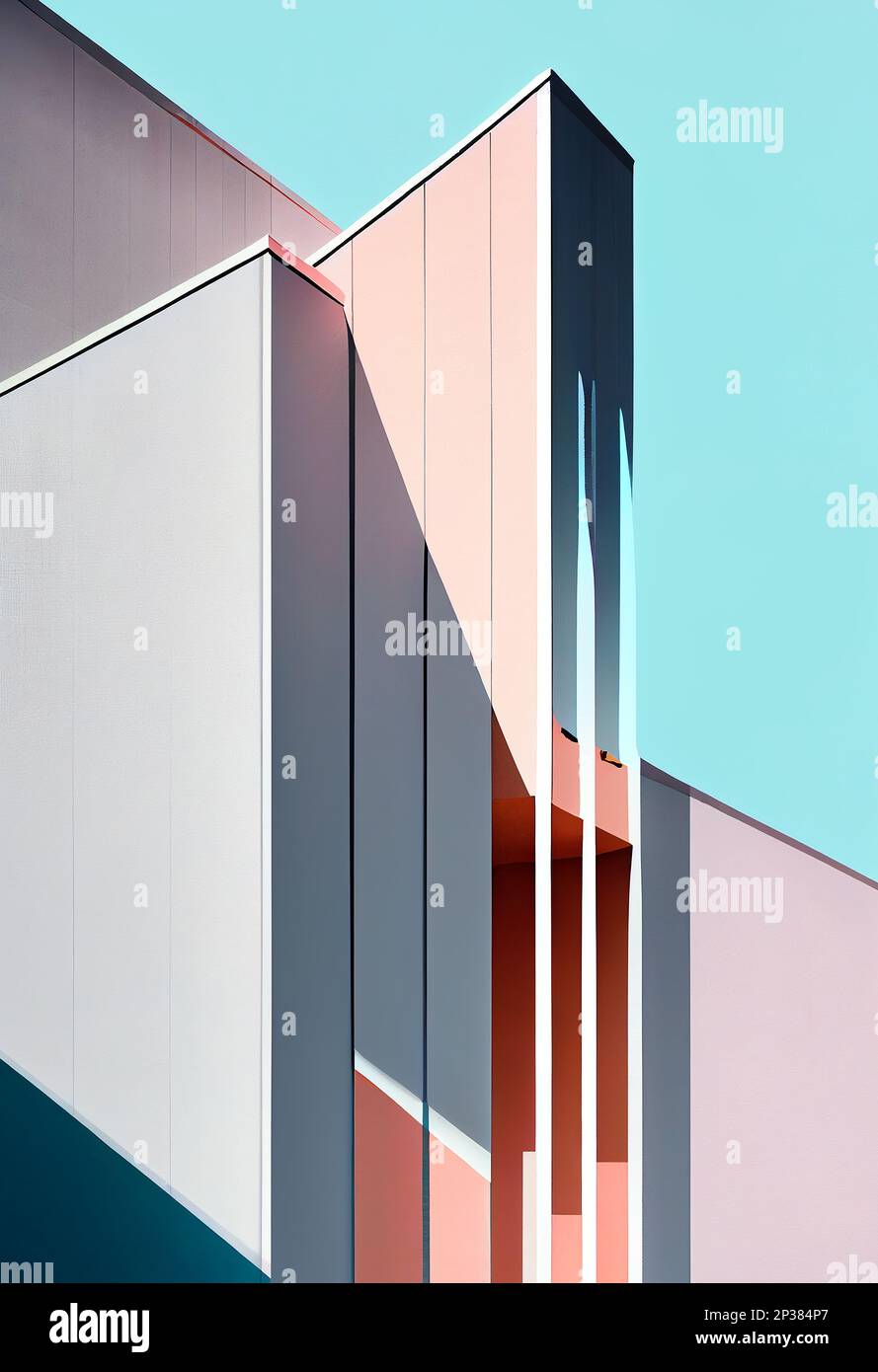 Contemporary straight lines hi-res stock photography and images - Alamy