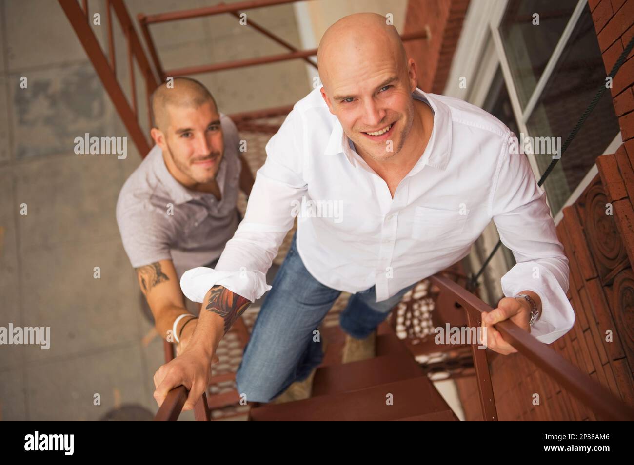 UNITED STATES - JULY 15: Nathan Daschle, right, and Raymond Glendening ...