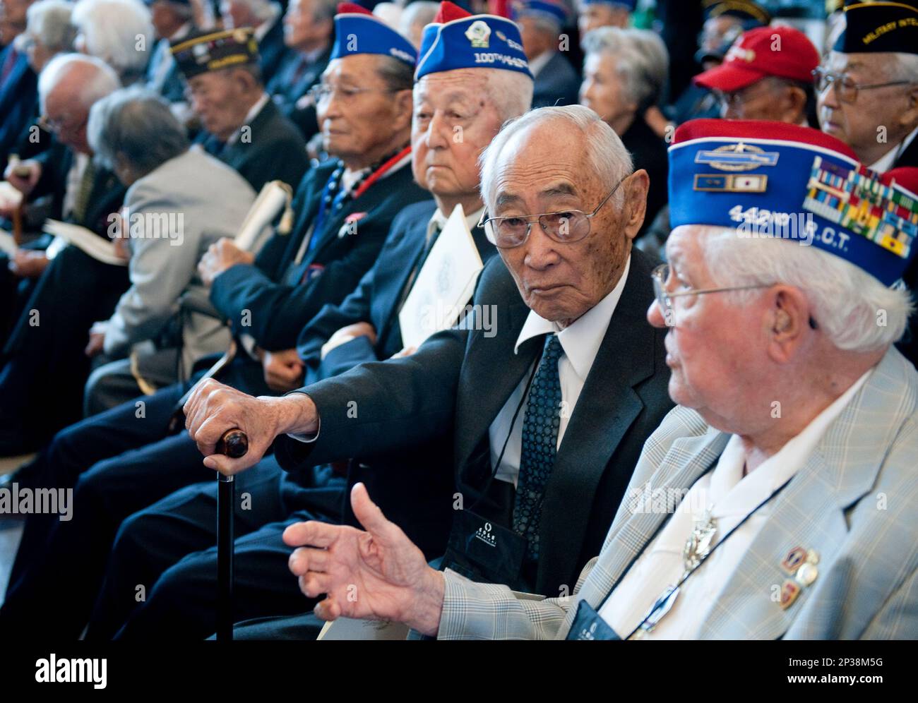 UNITED STATES – NOVEMBER 2: Japanese-American veterans of World War II ...