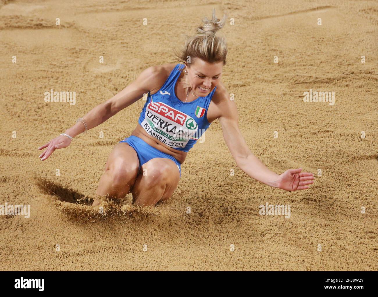Dariya Derkach of Italy, Triple Jump Women during the European