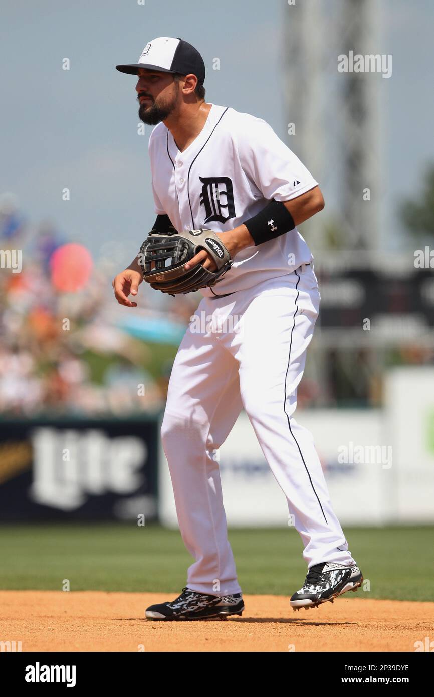 21 MAR 2015: Nick Castellanos of the Tigers during the spring training game  between the New York Mets and the Detroit Tigers at Joker Marchant Stadium  in Lakeland, Florida. (Icon Sportswire via